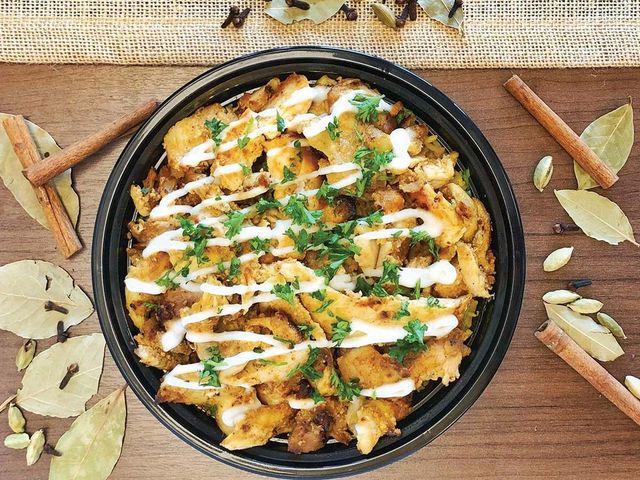 Chicken Shawerma Fatteh