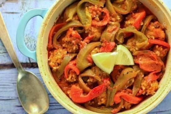Shrimp Kofta Casserole