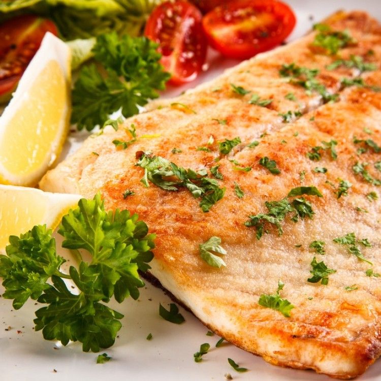 Fish Fillet With Herbs Platter