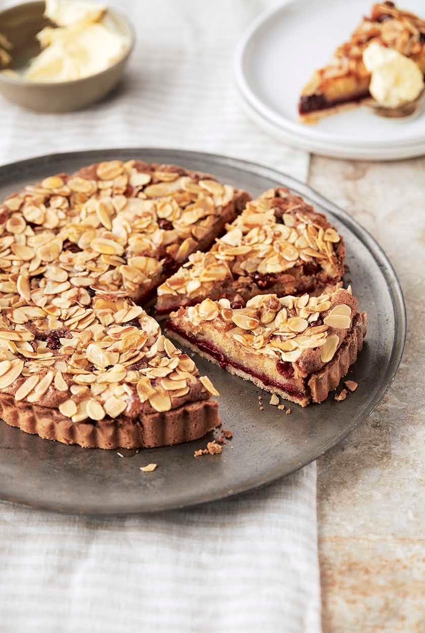 Salted Walnuts Bakwell Tart