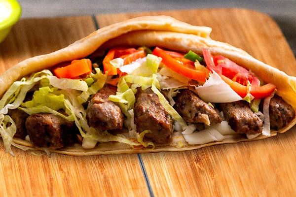 Beef Kofta Crepe