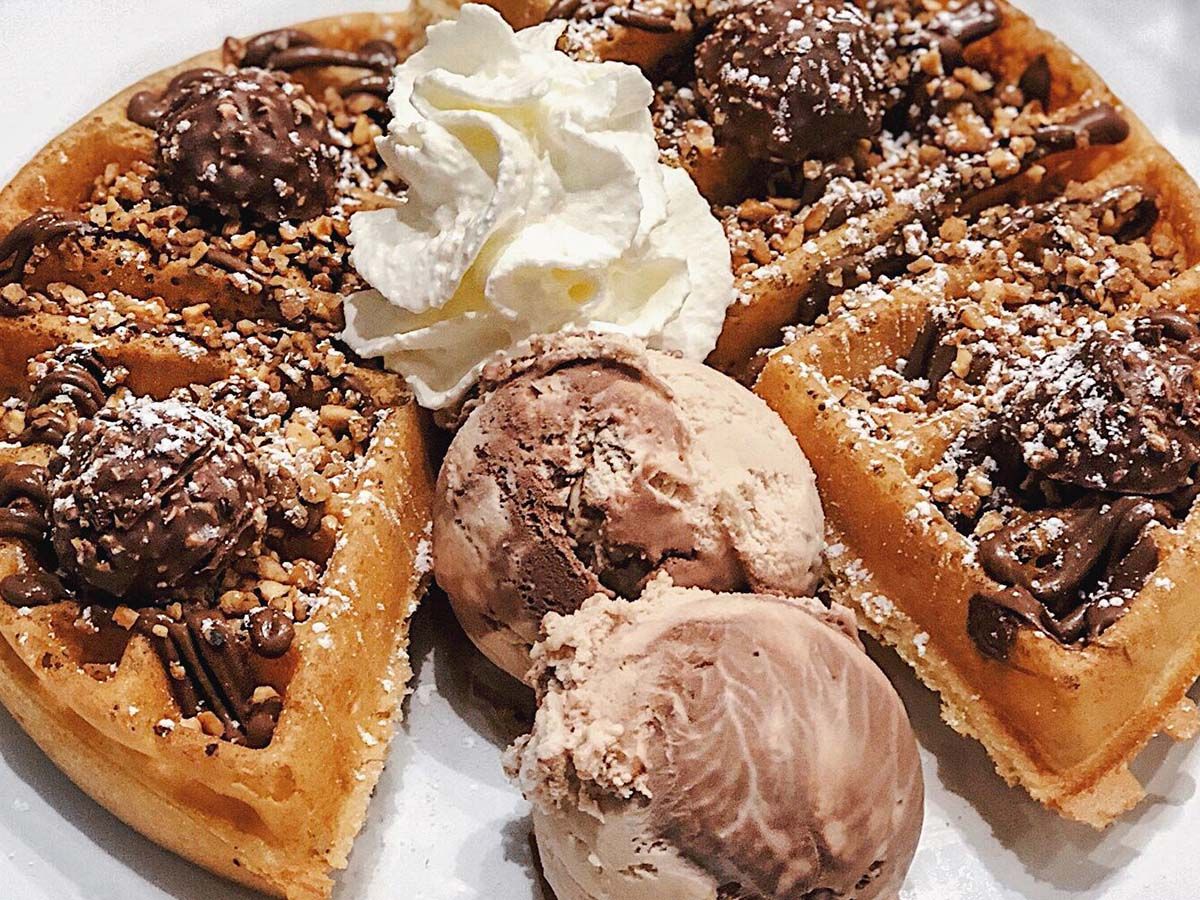 Ferrero Rocher Waffle