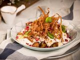Eggplant Fatteh