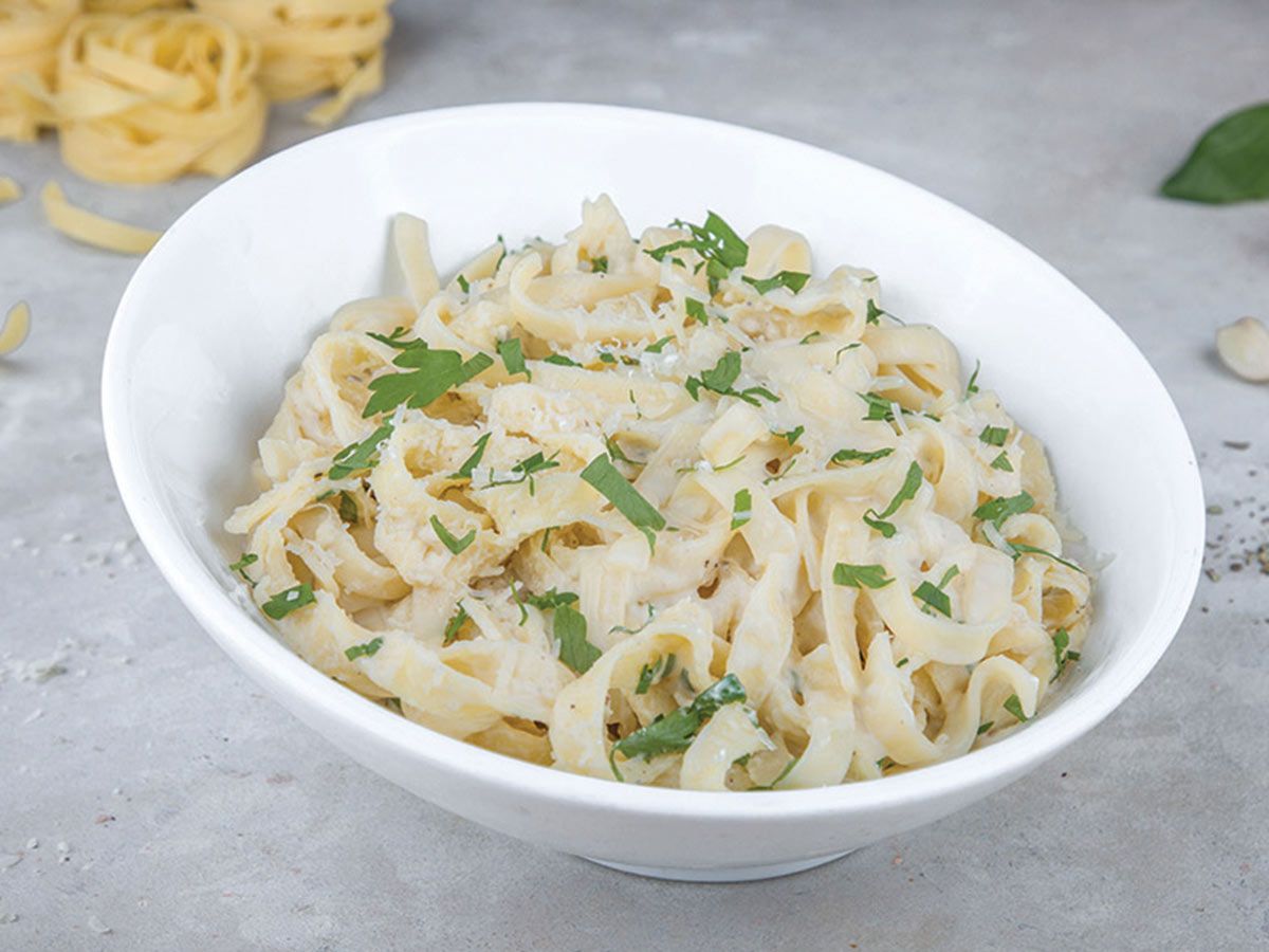 Fettuccine pasta