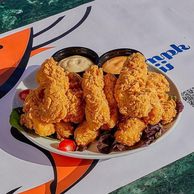 Fried fish fillet