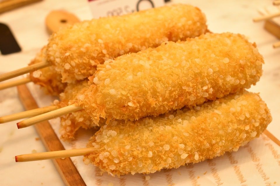 Cheddar Corn Dog