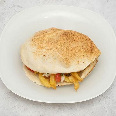 foul on Potatoes sandwich
