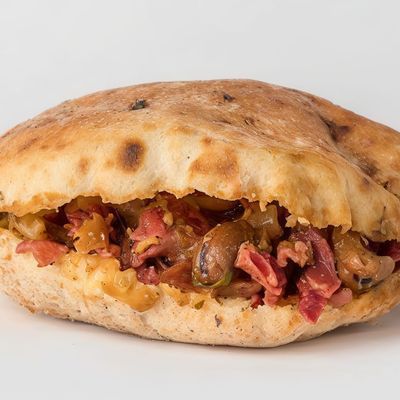 Foul With Pastrami Sandwich