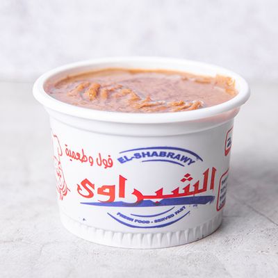 فول مع صندوق الزبدة