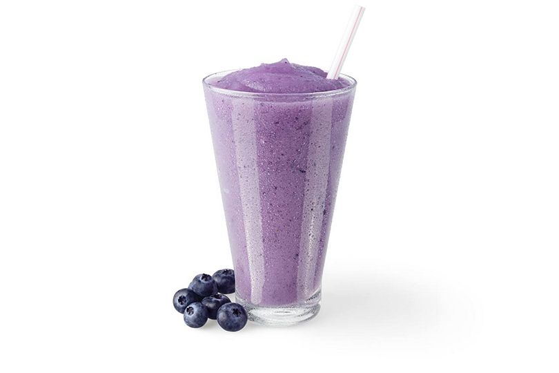 Blueberry Non Coffee Frappe