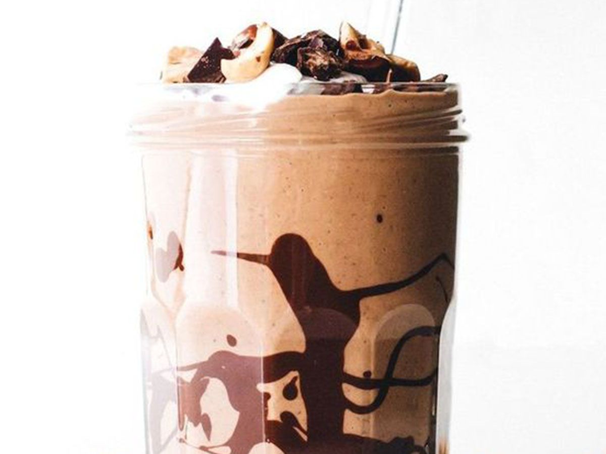 Hazelnut Frappe