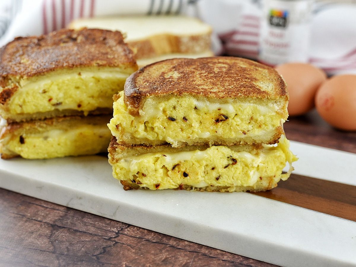french Egga with Mixture sandwich