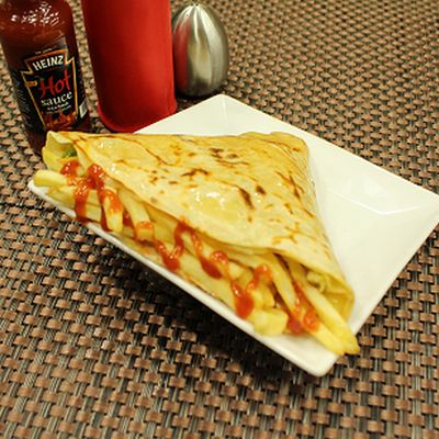 Fries Crepe