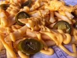 French Fries With Jalapeno And Cheese
