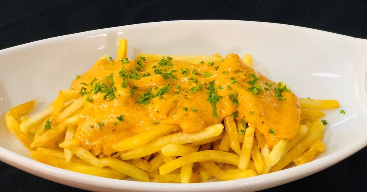 French Fries With Cheddar Cheese Packet