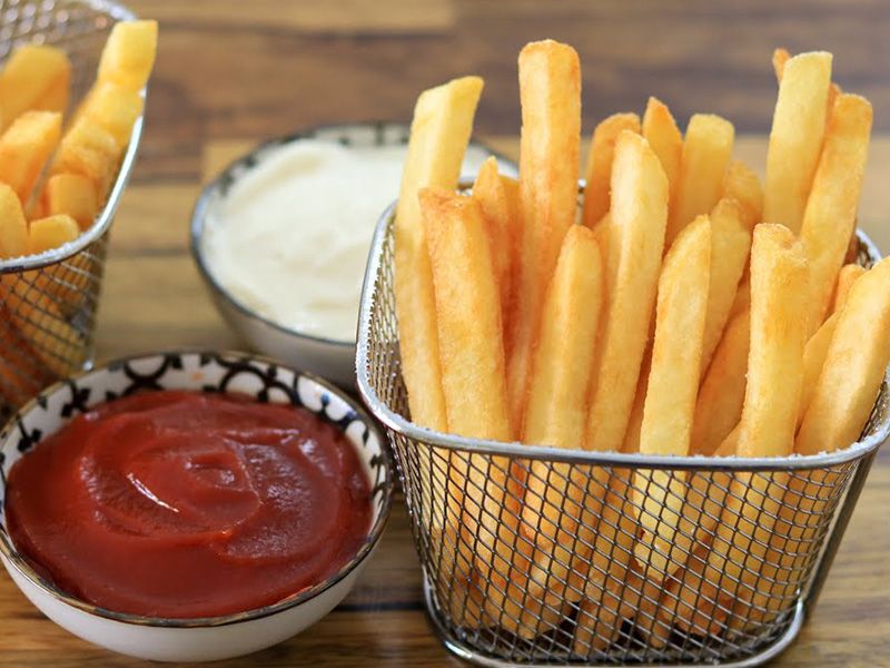 French Fries With Sauce