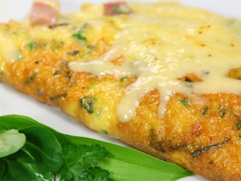 Fresh Garden Omelet