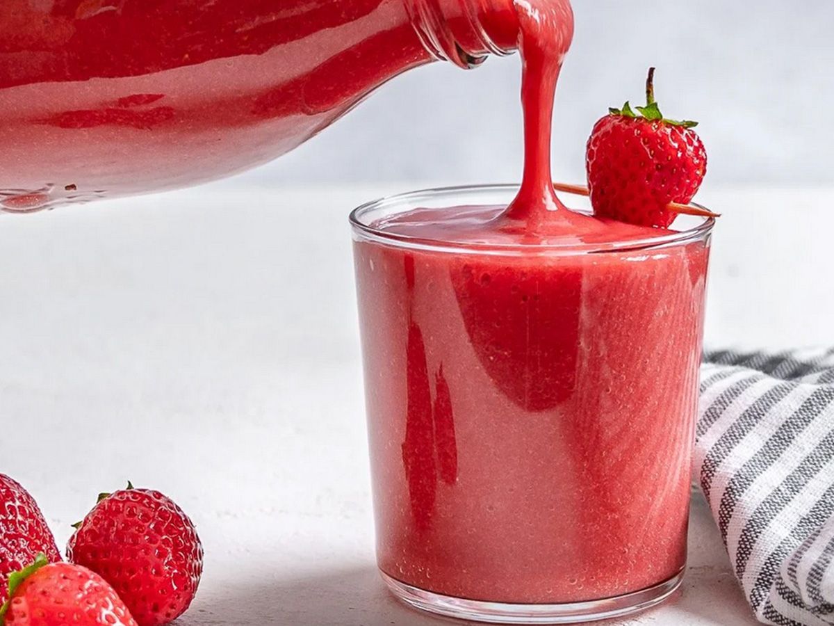 Strawberry Fresh juice