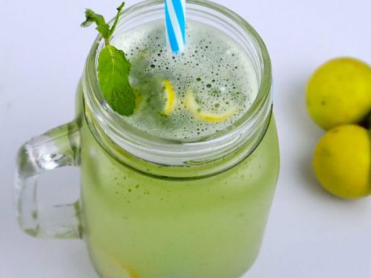 Fresh Lemon With Mint