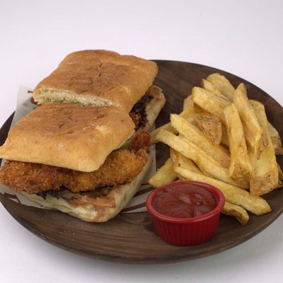 Fried Chicken Cibatta