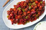 Crispy Chicken With Brown Sauce Platter
