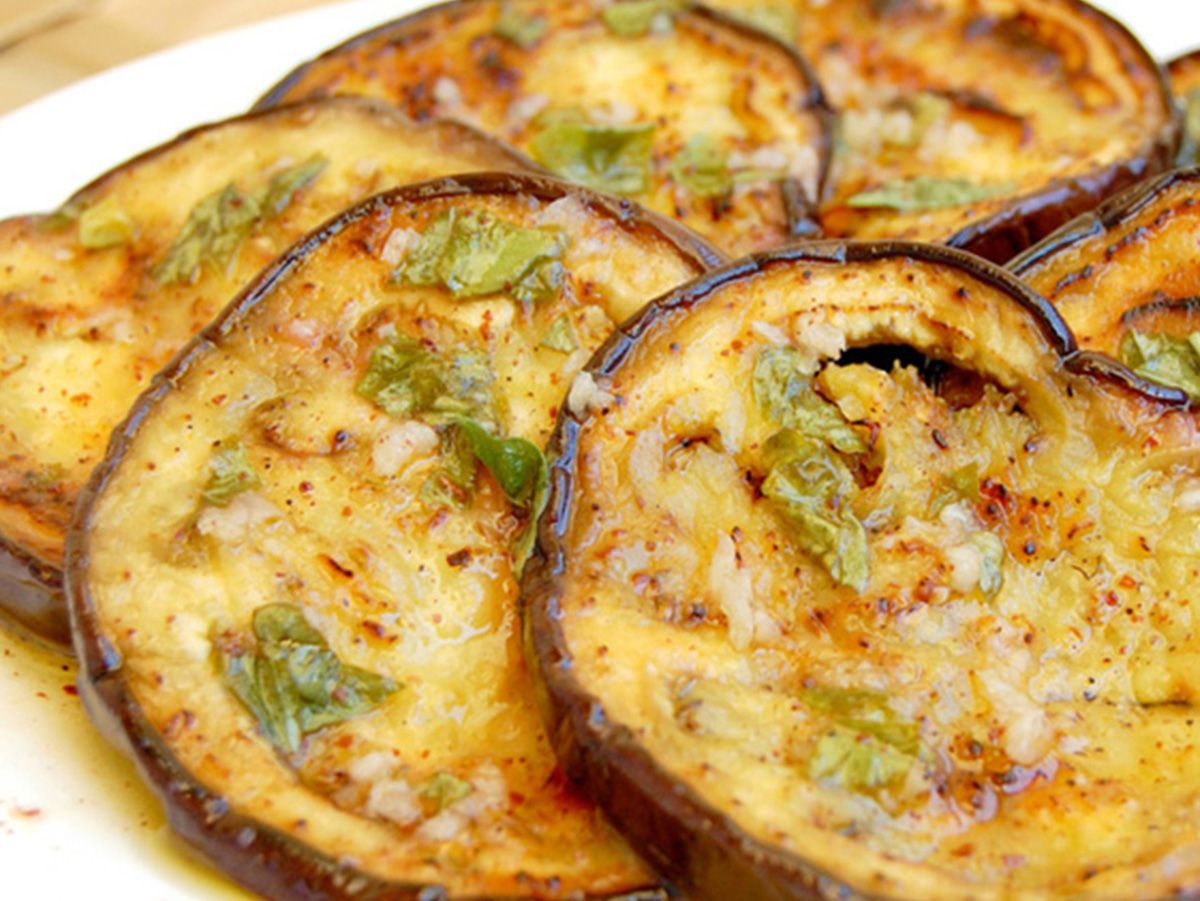 Fried Eggplant Dish