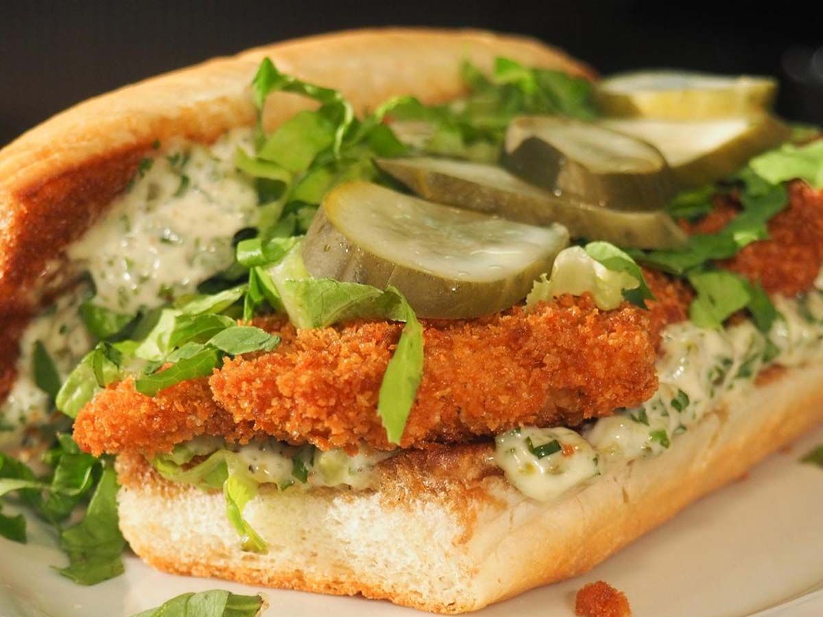 Fried Fillet Fish Sandwich