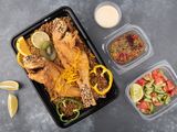 Tilapia Fish With Shrimp Rice Meal