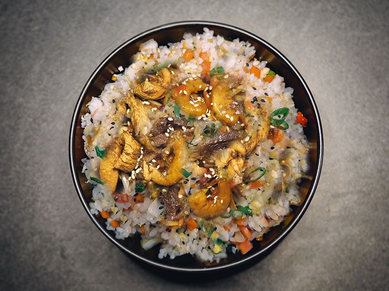 mix fried rice