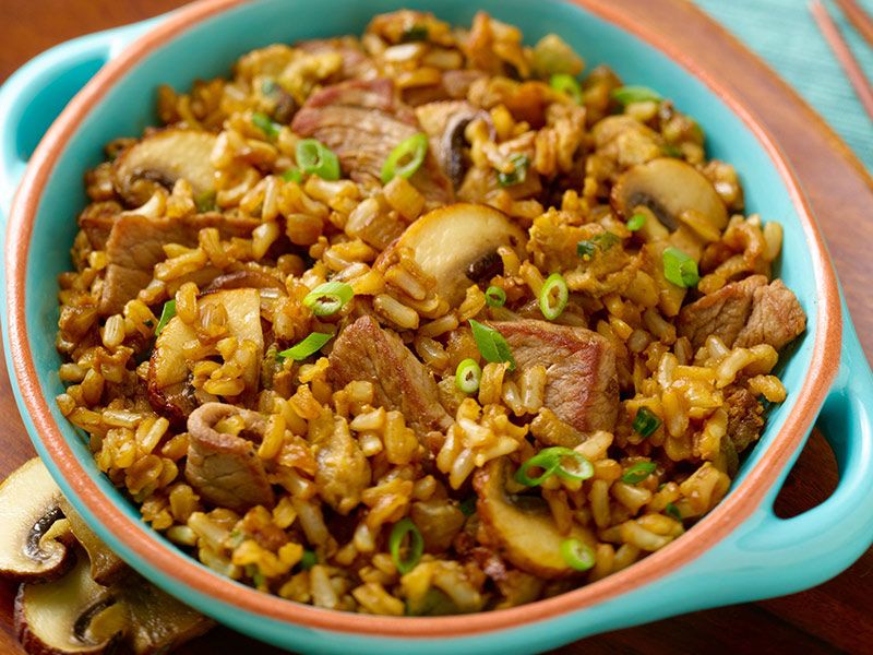 Fried Rice With Beef