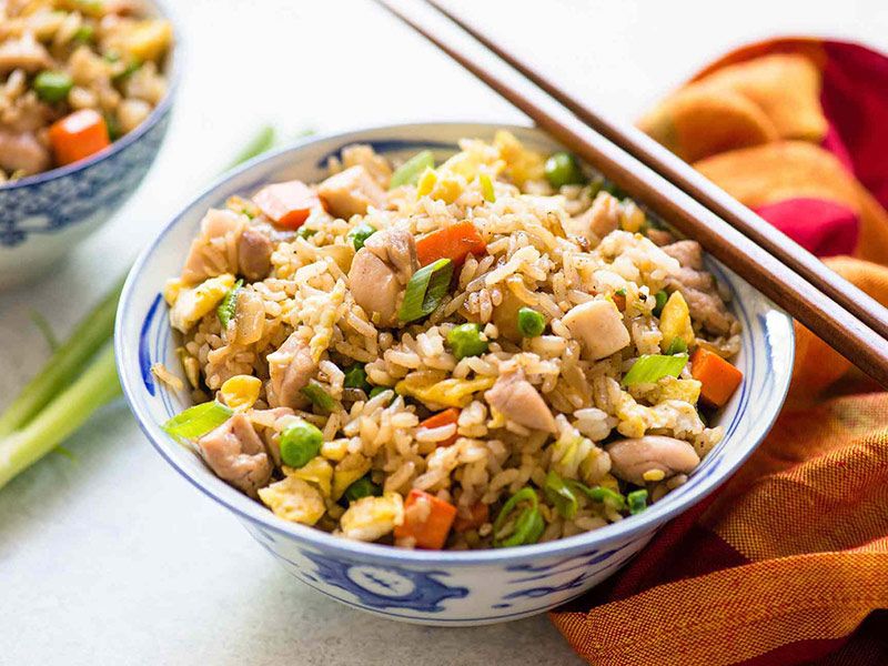 Fried Rice With Chicken