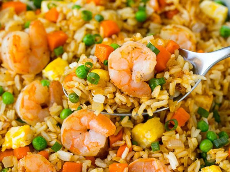 Fried Rice With Seafood