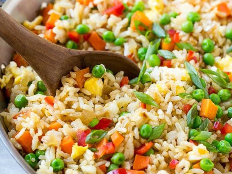 Fried Ricee With Vegetables