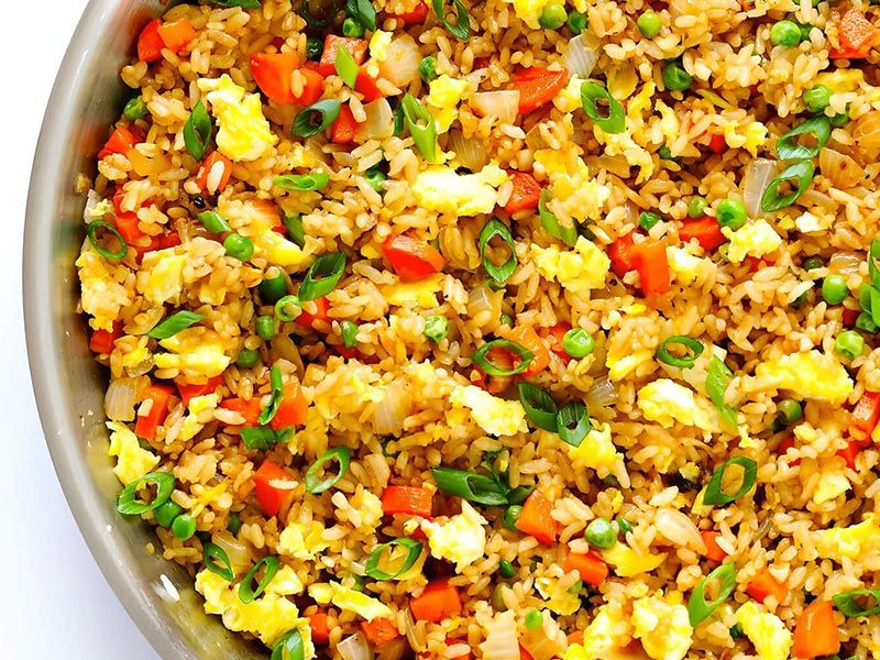 Fried Rice With Vegetables
