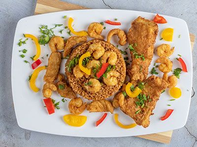 Fried Seafood Meal