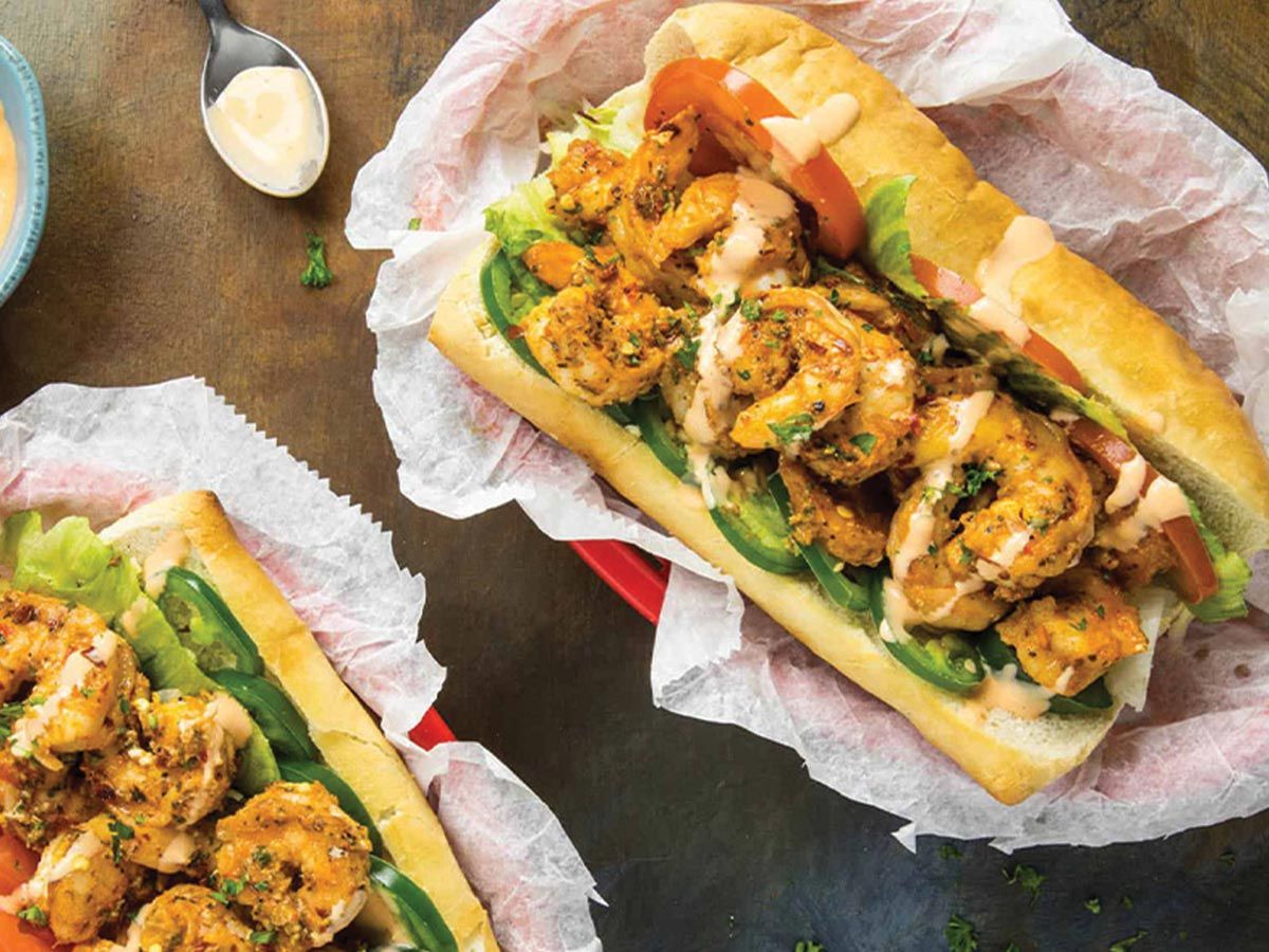 Fried Shrimp Sandwich