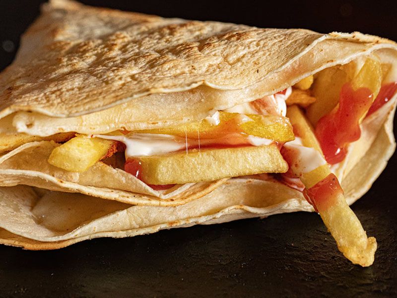 Fries Crepe