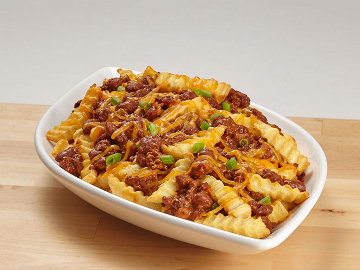 french fries Cheese Meat
