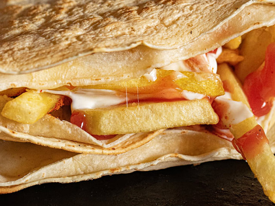 French Fries Crepe