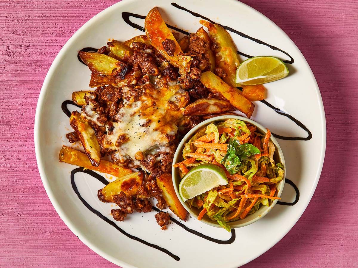Mix beef fries