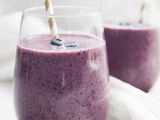 Yogurt With Blueberry Ice Cream