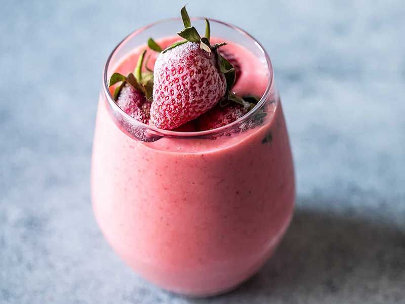 Yogurt With Fruits Ice Cream