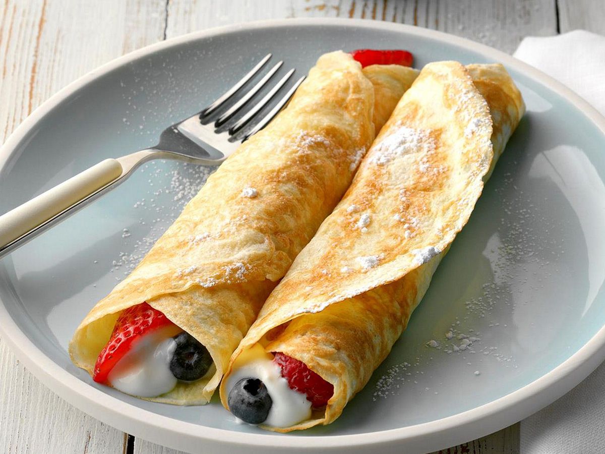 Fruits Crepe