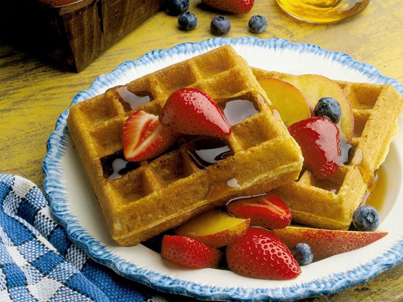 Pistachio Waffle