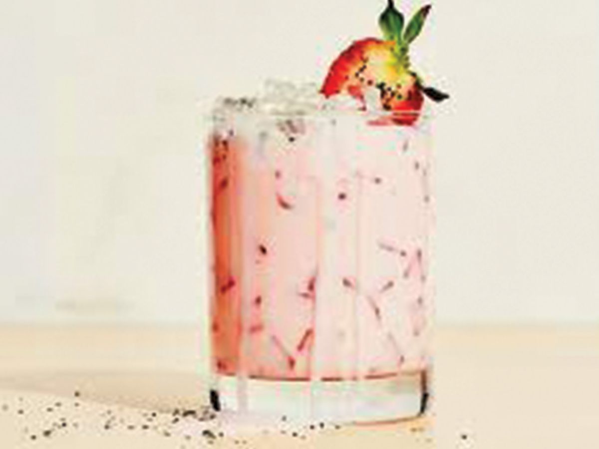 Fruit Yogurt Cocktail