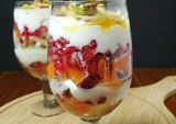 Fruit Yogurt Cocktail