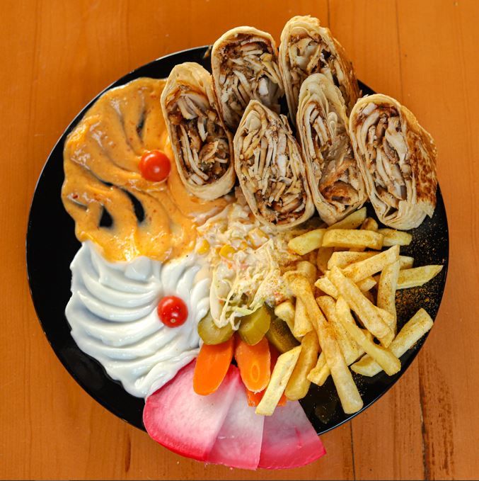 Extra Super Chicken Shawarma Meal 9 Pieces