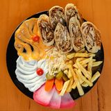 Extra Super Chicken Shawarma Meal 9 Pieces