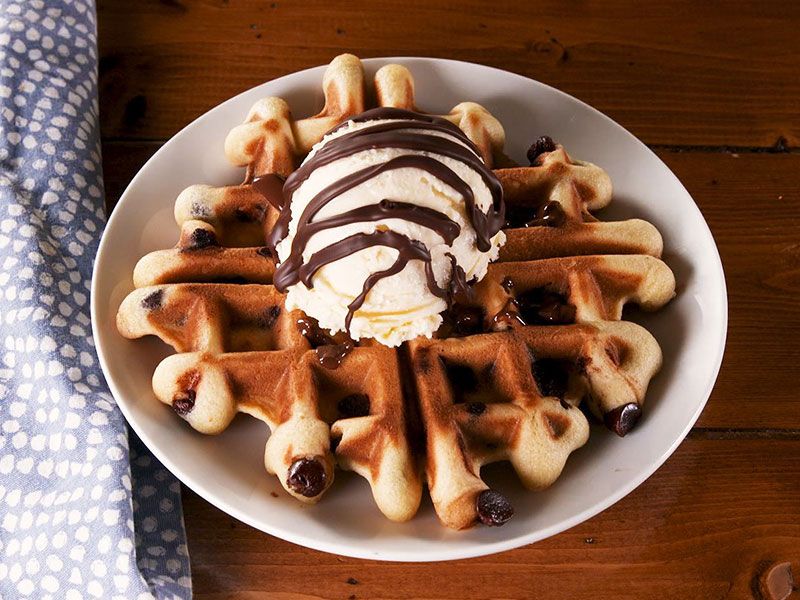 Galaxy Chocolate Waffle