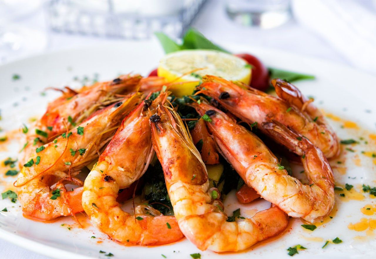 king prawns